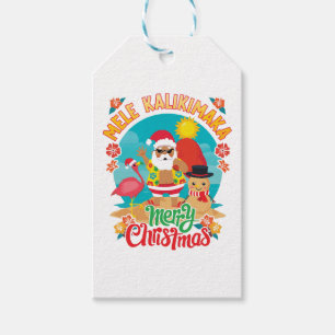 Mele Kalikimaka für ein helles hawaiianisches Weih Geschenkanhänger