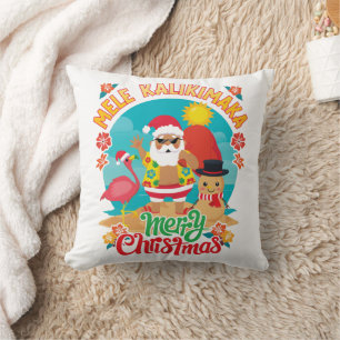 Mele Kalikimaka für ein strahlendes hawaiianisches Kissen