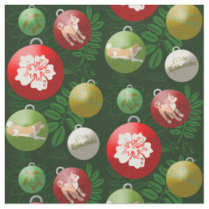 Mele Kalikimaka Gewebe Stoff