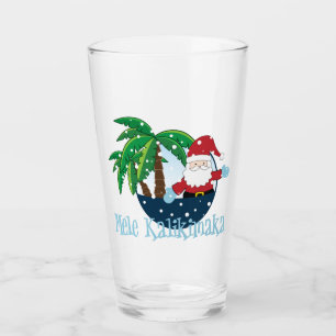 Mele Kalikimaka Glas