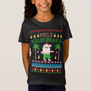 Mele Kalikimaka Hawaiian Frohe Weihnachten Ugly Sw T-Shirt