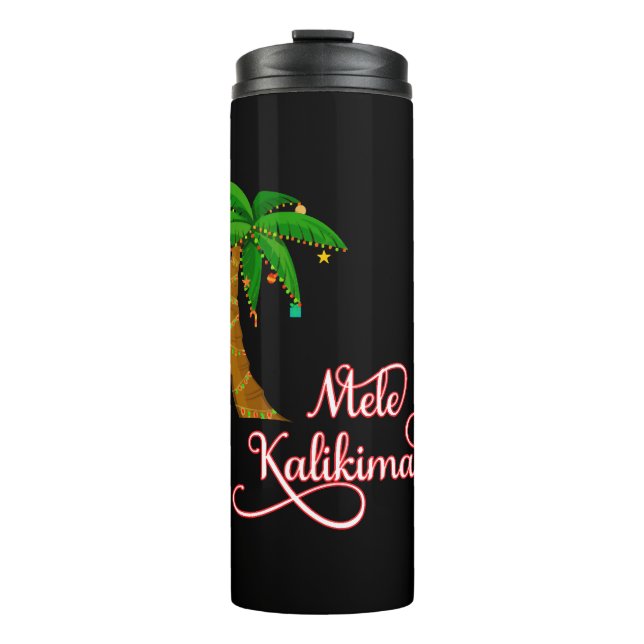Mele Kalikimaka Hawaiian Sweat for Christmas Thermosbecher (Vorderseite)