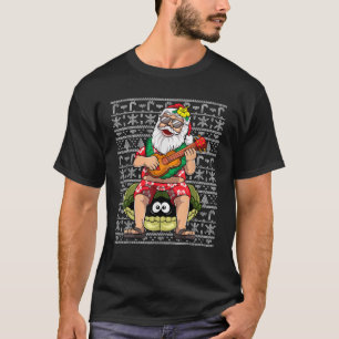 Mele Kalikimaka Hawaiian WeihnachtsWeihnachtsmann  T-Shirt