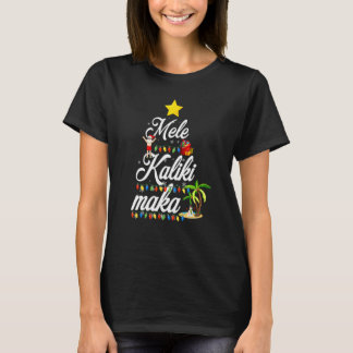 Mele Kalikimaka Hawaiianisch Mele Kalikimaka Hawai T-Shirt