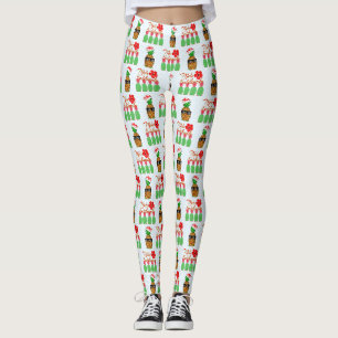 Mele Kalikimaka Hawaiianische Ananas Frohe Weihnac Leggings