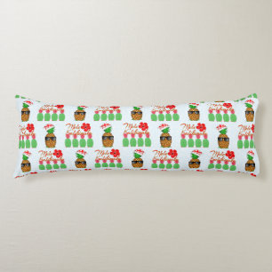 Mele Kalikimaka Hawaiianische Ananas Frohe Weihnac Seitenschläferkissen