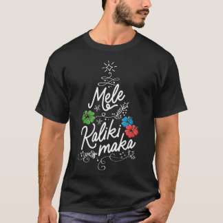 Mele Kalikimaka Hawaiianische Weihnachten in Hawai T-Shirt