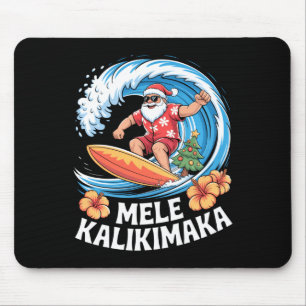 Mele Kalikimaka Hawaiianisches Weihnachten Aloha S Mousepad