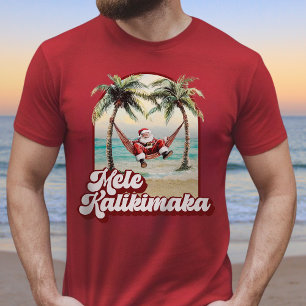 Mele Kalikimaka Hawaiianisches Weihnachten am Stra T-Shirt