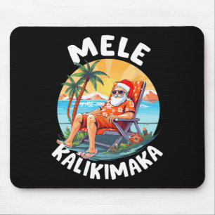 Mele Kalikimaka Hawaiianisches Weihnachten Auf Haw Mousepad