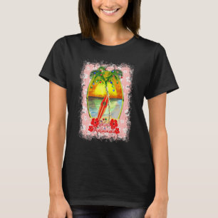 Mele Kalikimaka Hawaiianisches Weihnachtssurfen T-Shirt