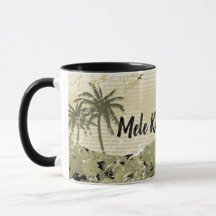 Mele Kalikimaka hawaiische frohe Weihnachten Tasse