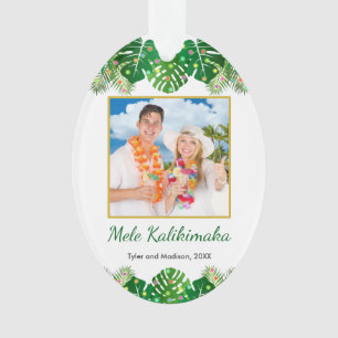 Mele Kalikimaka hawaiisches tropisches Ornament