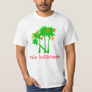 Mele Kalikimaka hawaiisches Weihnachtskleid T-Shirt