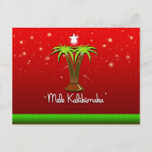 Mele Kalikimaka Palme für Weihnachten
