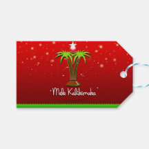 Mele Kalikimaka Palme Tree für Weihnachten