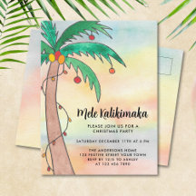 Mele Kalikimaka-Party