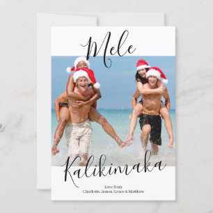 Mele Kalikimaka Personalisierte Weihnachten