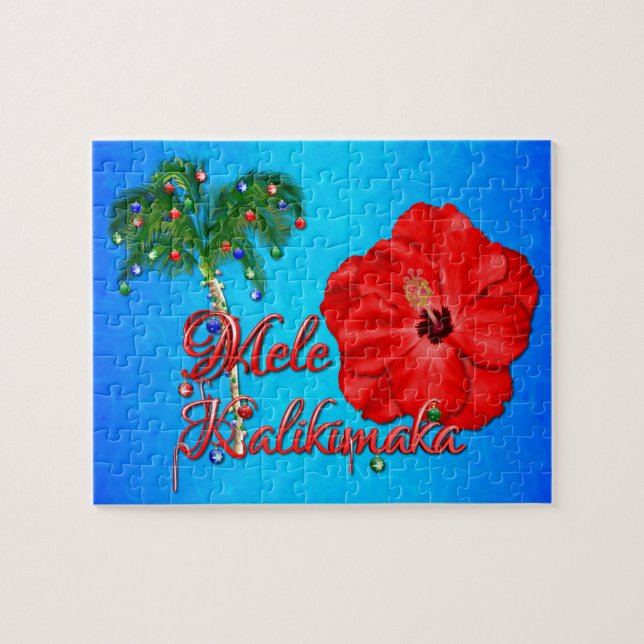 Mele Kalikimaka Puzzle (Horizontal)