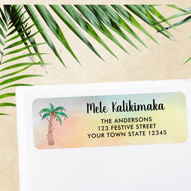 Mele Kalikimaka Return Address  (Von Creator hochgeladen)