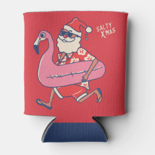 Mele Kalikimaka Santa Flamingo Christmas Abaway Dosenkühler