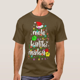 Mele Kalikimaka Shirt für Frauen Hawaii Hawaii Ch