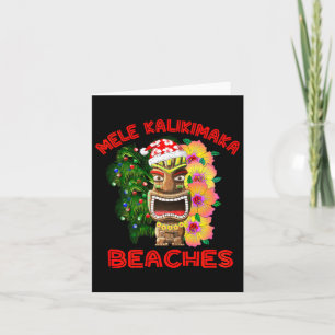 Mele Kalikimaka Strände Merry Hawaiian Weihnachten Karte