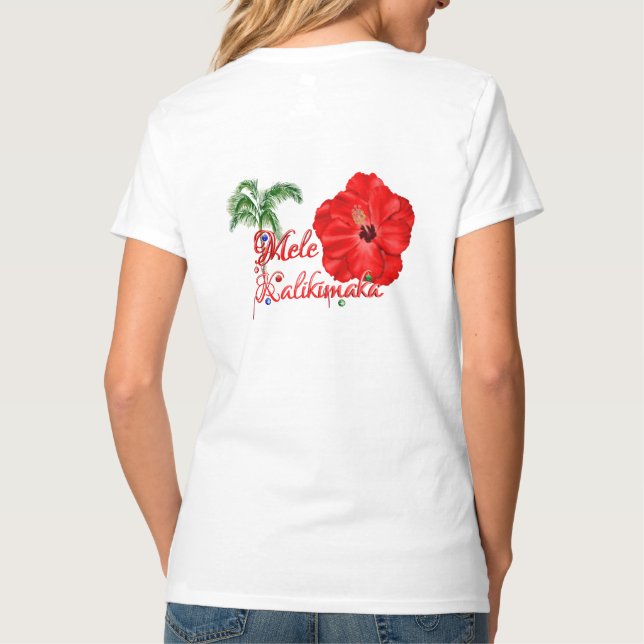 Mele Kalikimaka T-Shirt (Rückseite)
