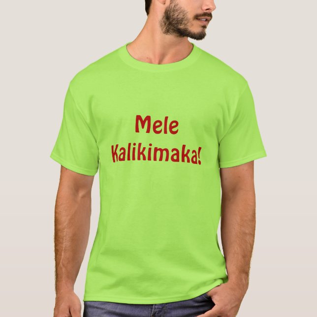 Mele Kalikimaka! T-Shirt (Vorderseite)