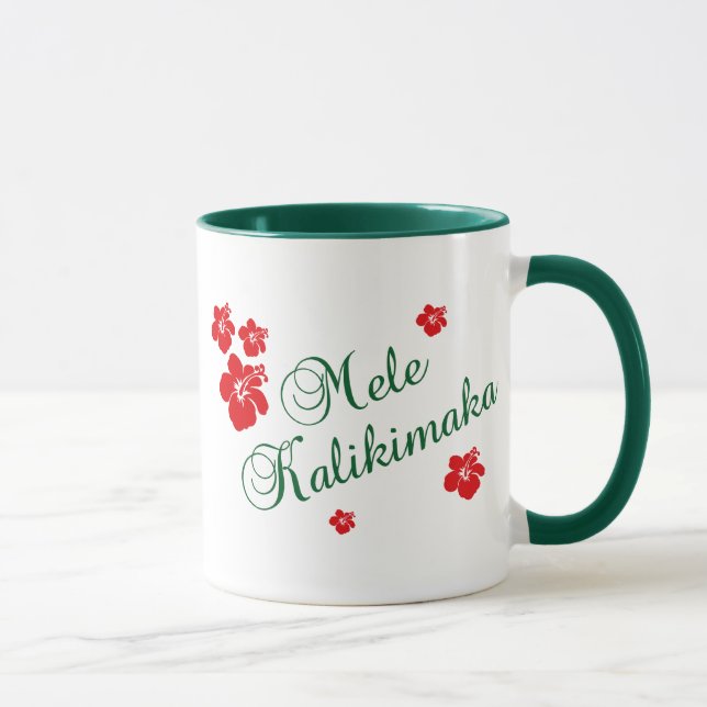 Mele Kalikimaka Tasse (Rechts)