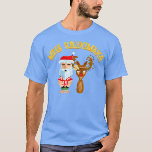 Mele Kalikimaka Tiki Weihnachtsfeiertag Weihnachts T-Shirt