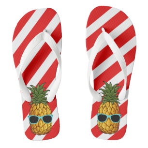 Mele Kalikimaka Weihnachten im Juli Ananas 2021 Flip Flops