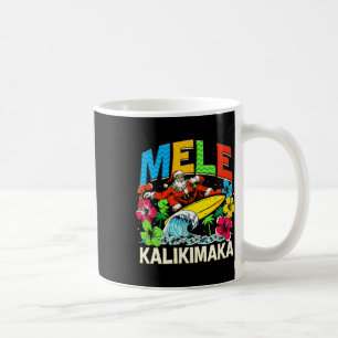 Mele Kalikimaka Weihnachten Weihnachtsfeiertag Wei Kaffeetasse