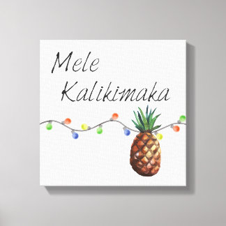 Mele Kalikimaka - Weihnachts-Canvas Print Leinwanddruck