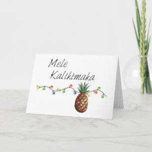 Mele Kalikimaka - Weihnachtskarten Feiertagskarte