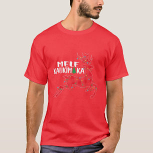 Mele Kalikimaka Xmas Frohe Weihnachten Hawaii Rein T-Shirt
