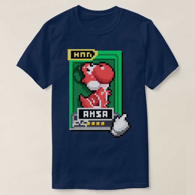 Melee aMSa Pixel Art T-Shirt (Design vorne)