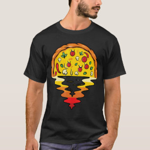 Melgende Pizza Sunset Pizzaholic Dripping Pizza Sl T-Shirt