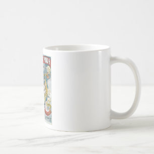 Melies ~ Französischer Zauberer Vintage-Zauberkuns Tasse