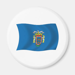 Melilla-Flagge-Magnet Magnet