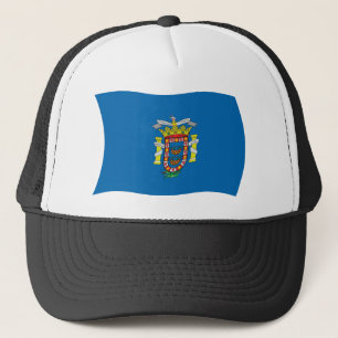 Melilla-Flaggenmütze Truckerkappe