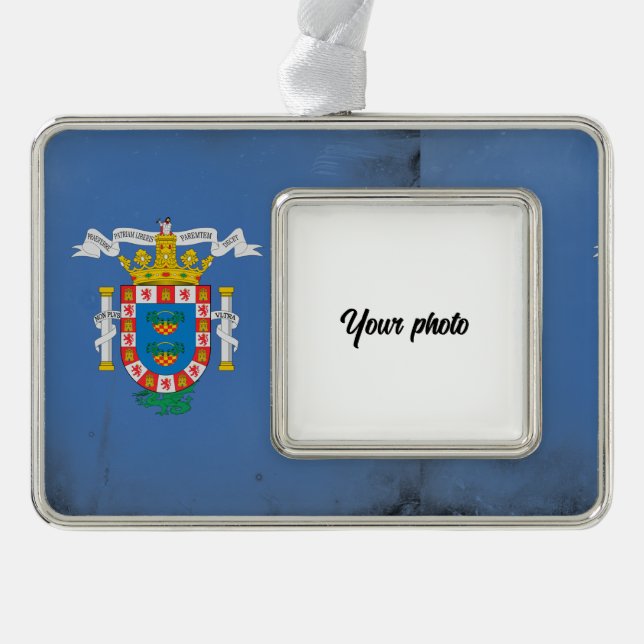 Melilla Rahmen-Ornament Silber (Vorderseite)
