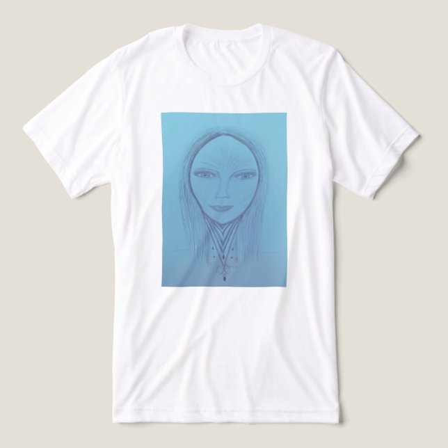 Melina Tri-Blend Shirt (Design Vorderseite)