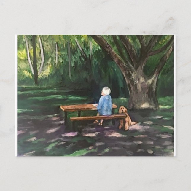 Melinda und Doolin Postkarte (Vorderseite)