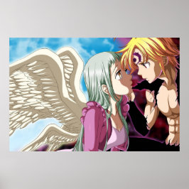 Meliodas und Elizabeth Poster
