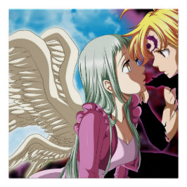 Meliodas und Elizabeth Poster