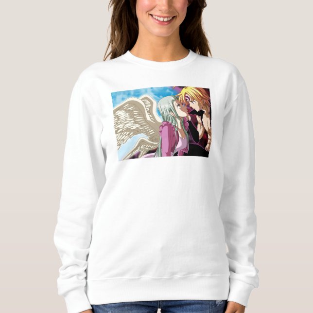 Meliodas und Elizabeth Sweatshirt (Vorderseite)