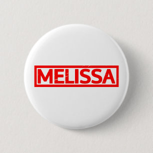 Melissa Briefmarke Button