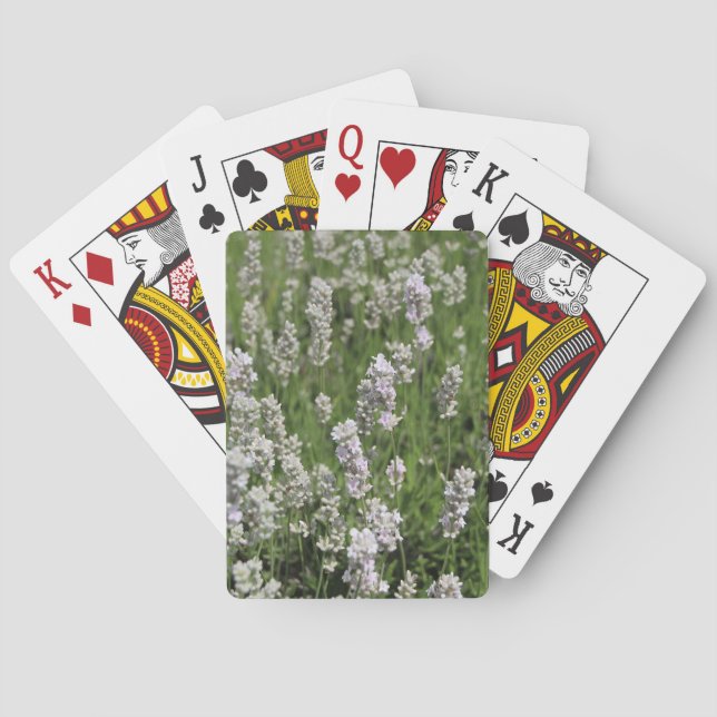 Melissa Lavender Playing Cards Spielkarten (Rückseite)