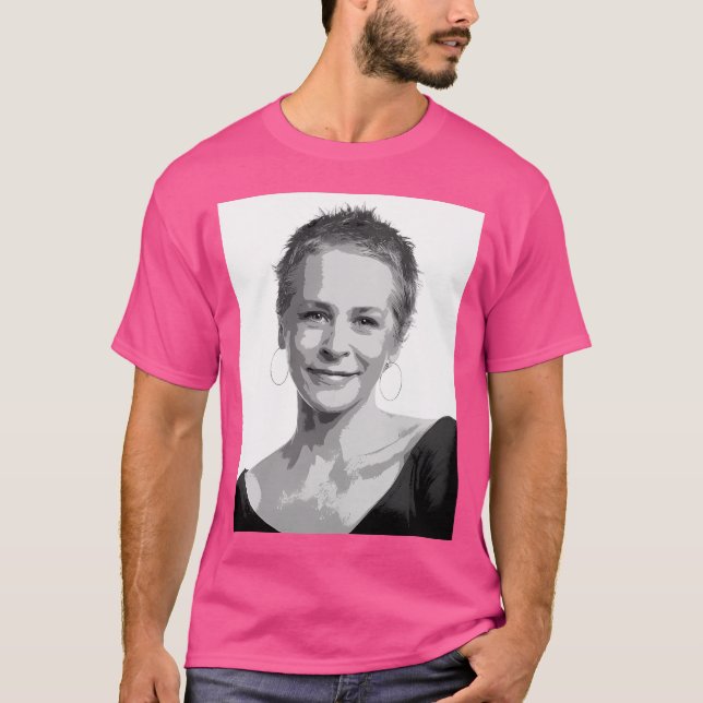 Melissa Mcbride Schwarz-weißer Pop T-Shirt (Vorderseite)